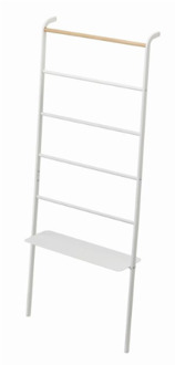 Yamazaki Decoratieve Ladder Met Rek Wit