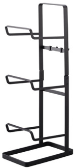 Yamazaki Tower Storage Rack voor fitnessaccessoires - Zwart