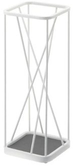 Yamazaki Umbrella Stand 9 Square - white Wit