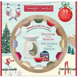 Yankee Candle Geschenkset Yankee Candle Wax Melt Discovery Gift Set 1 pcs + 12 st