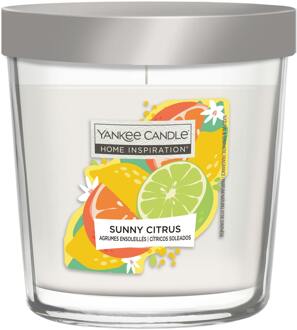 Yankee Candle Geurkaarsen Yankee Candle Home Inspiratie Sunny Citrus Tumbler 200 g