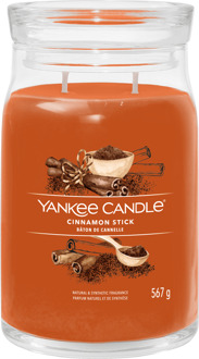 Yankee Candle Geurkaarsen Yankee Candle Kenmerkende Grote Kaarsen Kaneelstok 567 g
