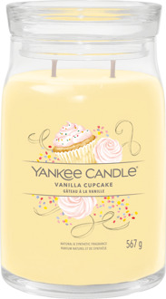 Yankee Candle Geurkaarsen Yankee Candle Kenmerkende Grote Kaarsen Vanille Cupcake 567 g