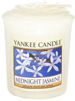 Yankee Candle Geurkaarsen Yankee Candle Klassieke Mini Middernacht Jasmine Kaars 49 g