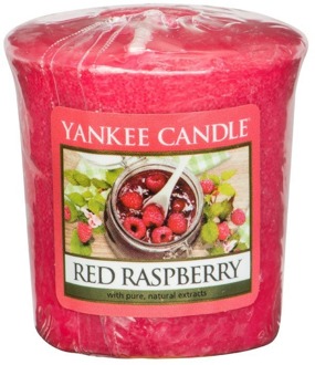 Yankee Candle Geurkaarsen Yankee Candle Klassieke Mini -Rode Frambozenkaars 49 g