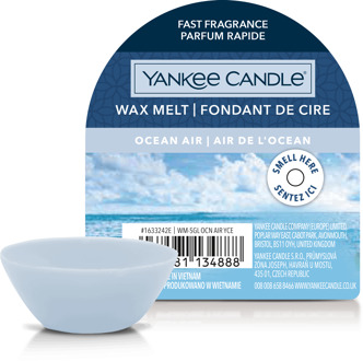 Yankee Candle Geurkaarsen Yankee Candle Klassieke Wassmelt Oceaanlucht 22 g