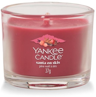 Yankee Candle Geurkaarsen Yankee Candle Mini Santa On Skis 37 g
