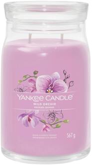 Yankee Candle Geurkaarsen Yankee Candle Signature Large Jar Wild Orchid 567 g