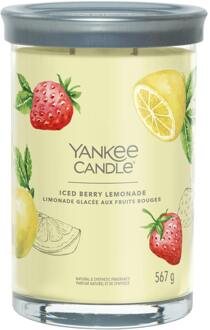 Yankee Candle Geurkaarsen Yankee Candle Signature Large Tumbler Iced Berry Lemonade 567 g