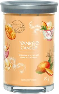 Yankee Candle Geurkaarsen Yankee Candle Signature Large Tumbler Mango Ice Cream 567 g