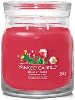 Yankee Candle Geurkaarsen Yankee Candle Signature Medium Candle Holiday Cheer 368 g