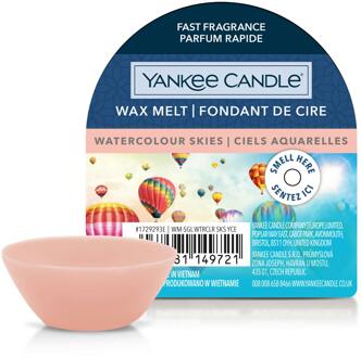 Yankee Candle Geurkaarsen Yankee Candle Wax Melt Watercolour Skies 22 g