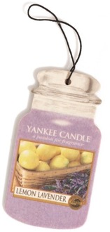 Yankee Candle Luchtverfrisser Yankee Candle Auto Jar Citroen Lavendel Luchtverfrisser 1 st