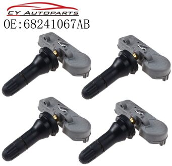 Yaopei 4 Stuks Tpms Sensor Voor Chrysler Dodge Jeep Ram Bandenspanning Sensor 68241067AB
