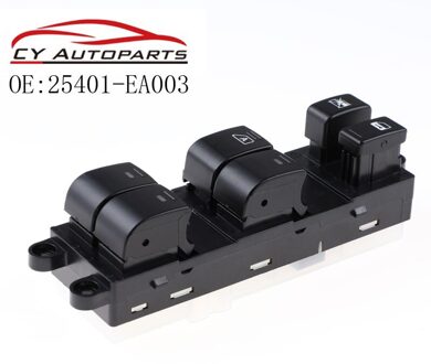 Yaopei Master Electric Power Window Switch 25401-EA003 Voor Nissan Frontier 2005 Voor Xterra 2005 2006 2007