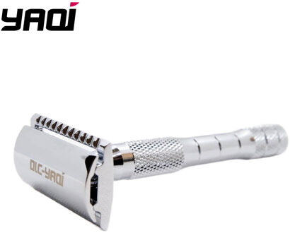 Yaqi Chrome Kleur Nat Scheren Dubbele Rand Scheermes