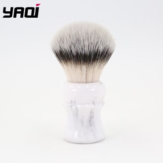 Yaqi Everest 24Mm Wit Marmer Synthetisch Haar Scheerkwast Scheerapparaten Borstels