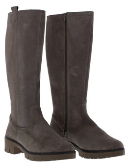 Yaren hoge laars suede h | dames | | maat: | suede Taupe - 39