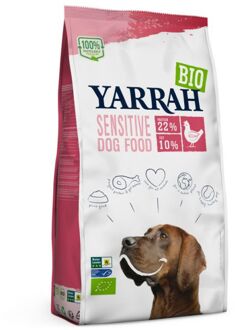 Yarrah Biologisch Hondenvoer Sensitive Adult Kip - Rijst 10 kg