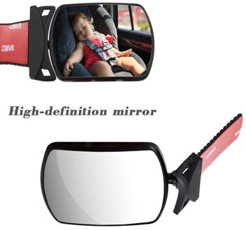 Yasokro Mini Veiligheid Auto Achterbank Baby View Spiegel Verstelbare Baby Achter Bolle Spiegel Auto Baby Kids Monitor Achteruitkijkspiegel