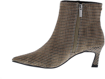 Yassira elegant strass | dames | maat: | stof en immitatieleer Beige - 38