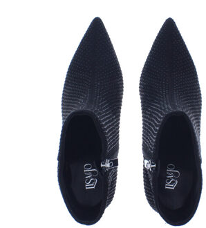 Yassira elegant strass | dames | maat: | stof en immitatieleer Zwart - 41