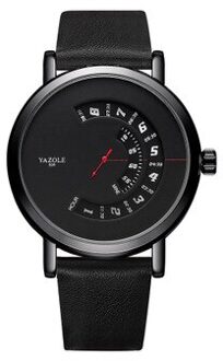 Yazole 509 Horloge Mannen Draaitafel Waterdichte Heren Horloge Sport Quartz Heren Horloge Fabrikant A01