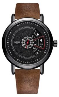 Yazole 509 Horloge Mannen Draaitafel Waterdichte Heren Horloge Sport Quartz Heren Horloge Fabrikant A04