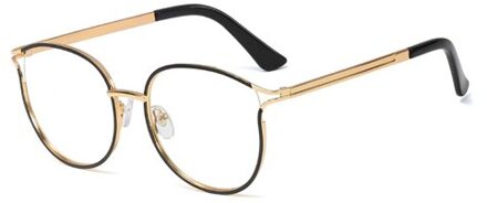 YDO Ronde Bril Frame Vrouwen Oversized Clear Lens Optische Bril Transparante Mode Dames Brillen Frame TR90 Eyewear C1