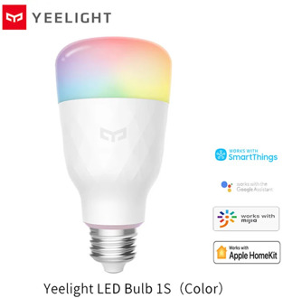 Yeelight 1S Colorful Bulb E27 Smart APP WIFI Remote Control Smart LED Light RGB / Colorful Temperature Romantic Lamp Bulb