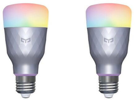 Yeelight Rgb Led Slimme Lamp 1S/1SE E27 Wifi Gloeilampen Voor Mihome Voor Apple Homekit Remote controle 1SE 2stk