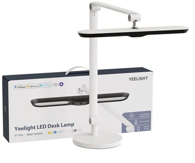 Yeelight slimme bureaulamp met lampenvoet en lichtsensor 12w - warm en koud wit licht