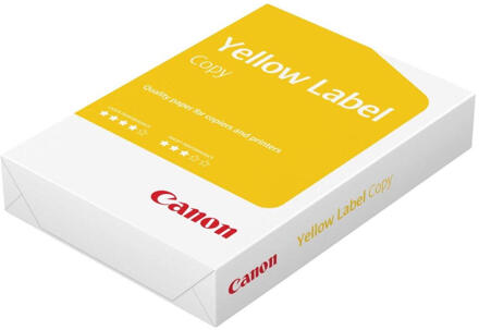 Yellow Label Copy kopieerpapier ft A4, 80 g, pak van 500 vel