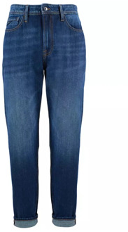 Yes Zee Blauwe Katoenen Jeans voor Heren YES ZEE , Blue , Heren - W28,W40