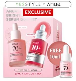 YesStyle Exclusive Brightening Boost Serum Duo Set - Gezichtsserumset