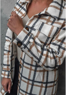 Yessy coat | beige Veelkleurig - 34