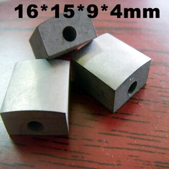 YG3X Carbide Power Feed Contact 16mm x 15mm x 9mm met 4mm gat diameter voor Draadvonker onderdelen
