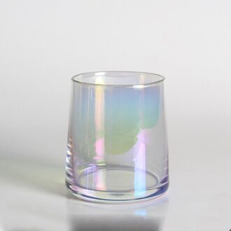 Yha 270Ml Glazen Beker Melk Citroensap Kopjes Bier Espresso Glas Kopje Thee Mokken Home Office Drinkware multicolour