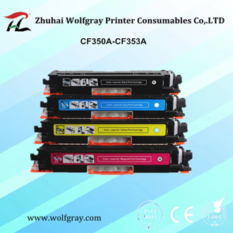 YI LE CAI Compatible toner cartridge CF350A CF350 350a CF351A CF352A CF353A 130A for hp LaserJet Pro MFP M176n M176 M177fw M177
