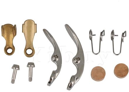 Yibuy Bb Trompet Water Sleutel Spit Valve Assembly Set Repareren Accessoires