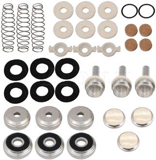 Yibuy Trompet Klep Kurk Pad Abs Vinger Knoppen Vilt Wasmachines Zuigerveer