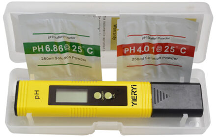 Yieryi Portable Lcd Digitale Ph Meter Pen Van Tester Nauwkeurigheid 0.01 Aquarium Pool Water Wijn Urine Automatische Kalibratie Blauw