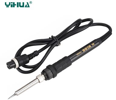 Yihua 907A Soldeerbout Handvat 50W Universele 936 Soldeerstation Elektrische Ijzer 5 Gaten Interface Lassen