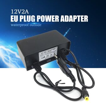 YiiSPO 12 v 2A CCTV Waterdichte adapter Outdoor DC Voeding voor Cctv Camera & LED illuminator DC 5.5 * 2.1mm