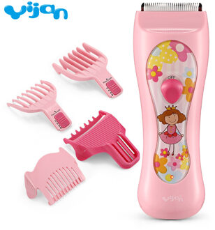 Yijian G820S Professionele Waterdichte Meisjes Tondeuse Oplaadbare Baby Elektrische Krachtige Tondeuse Kappers Gereedschap Rustig