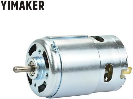 YIMAKER Micro 895 Motor DC12-24V High Power Generator 15A 360W 12000rpm Dubbele Kogellager 775 Upgrade DC Motor grote Koppel