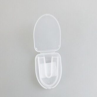 Yingtouman 5 Stks/partij Wel Silicone Gebitsbeschermer Sport Veiligheid Tanden Guard Tanden Protector Boksen Mouth Guard Voetbal Basketbal Oranje