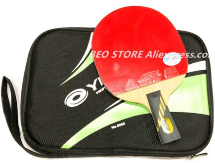 Yinhe 9-Ster Racket Galaxy Hout + Carbon Off + + Pips-In Rubber Tafeltennis Rackets Ping Pong bat 9-ster CS met zak