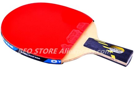 Yinhe 9-Ster Racket Galaxy Hout + Carbon Off + + Pips-In Rubber Tafeltennis Rackets Ping Pong bat 9-ster kort handvat