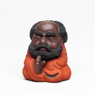 Yixing Boutique Paarse Klei Thee Huisdier Figuur Standbeeld Ornamenten Handgemaakte Sculptuur Ambachten Thuis Thee Set Decoratie Accessoires